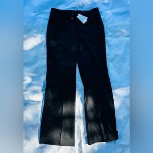 Banana Republic black wide leg Trousers NWT